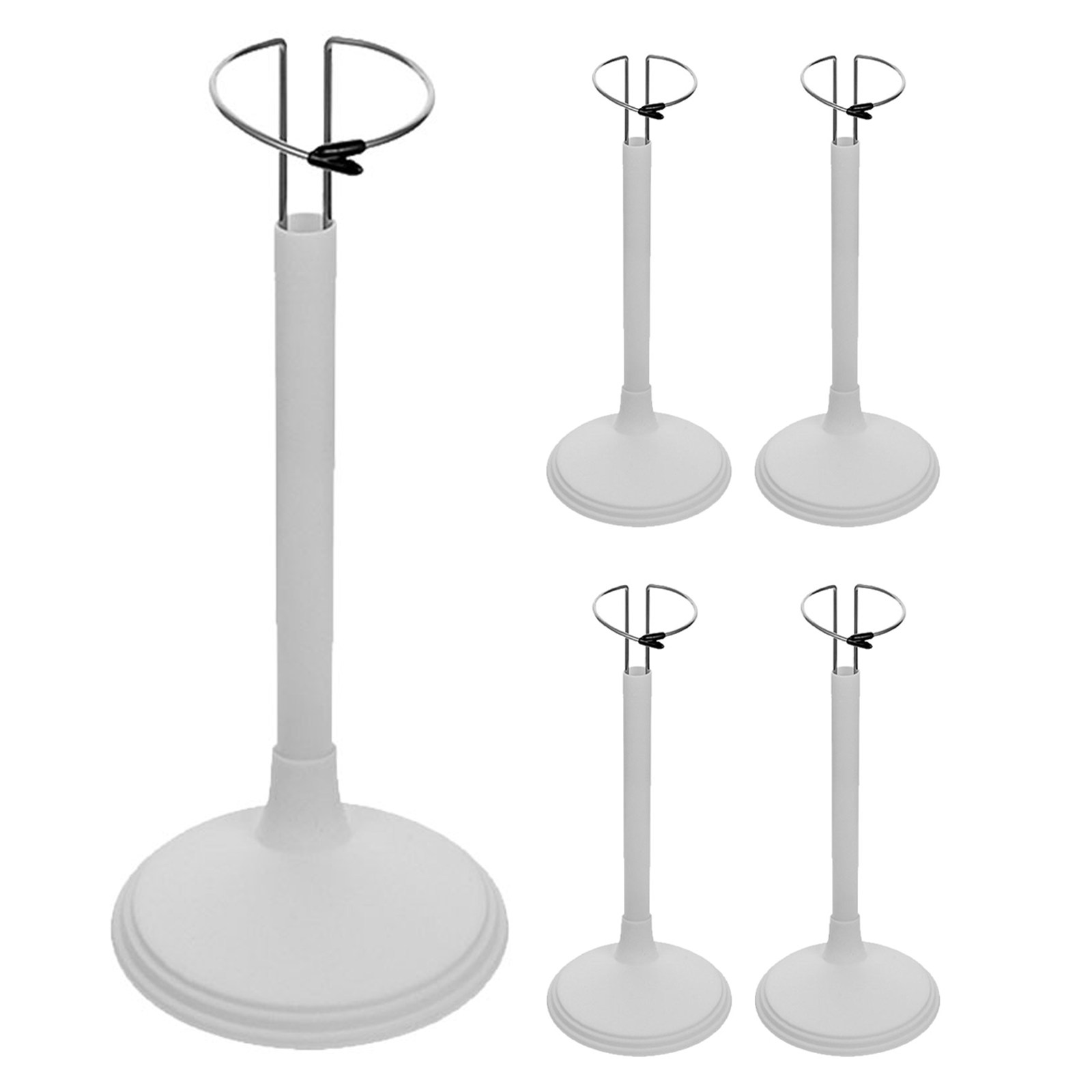 Action Figure Stand - 5 stuks stabiele displaystandaard voor miniaturen,