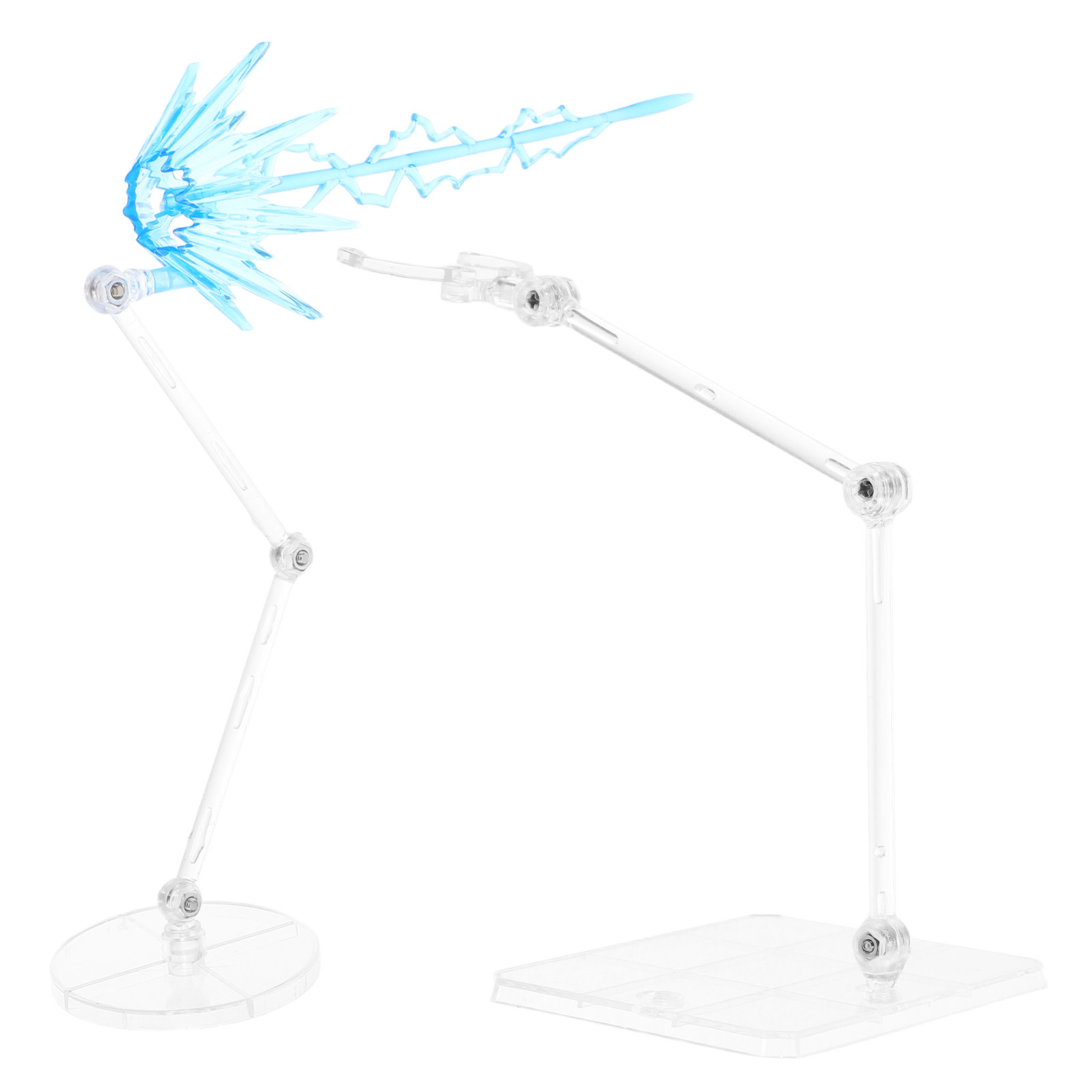 Action Figure Stand - 1 set doorzichtige, verstelbare standaards voor