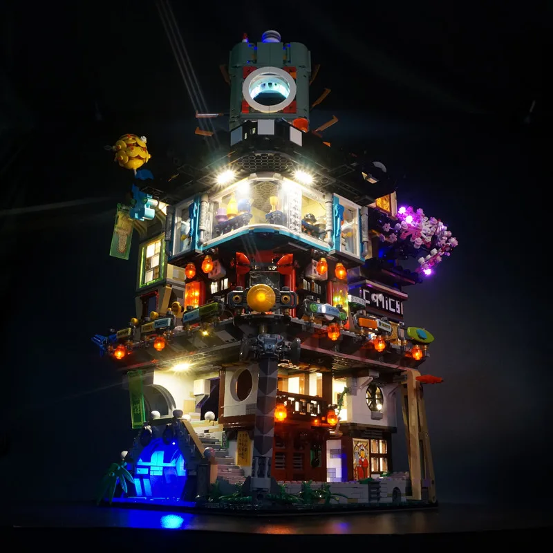 Lego Set City - Geen bouwstenen Lampverlichting voor LEGO City