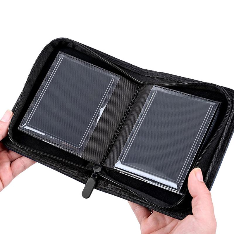 Trading Card Binder - Kaarthouder Draagbaar 40 Vakjes Waterdicht PU