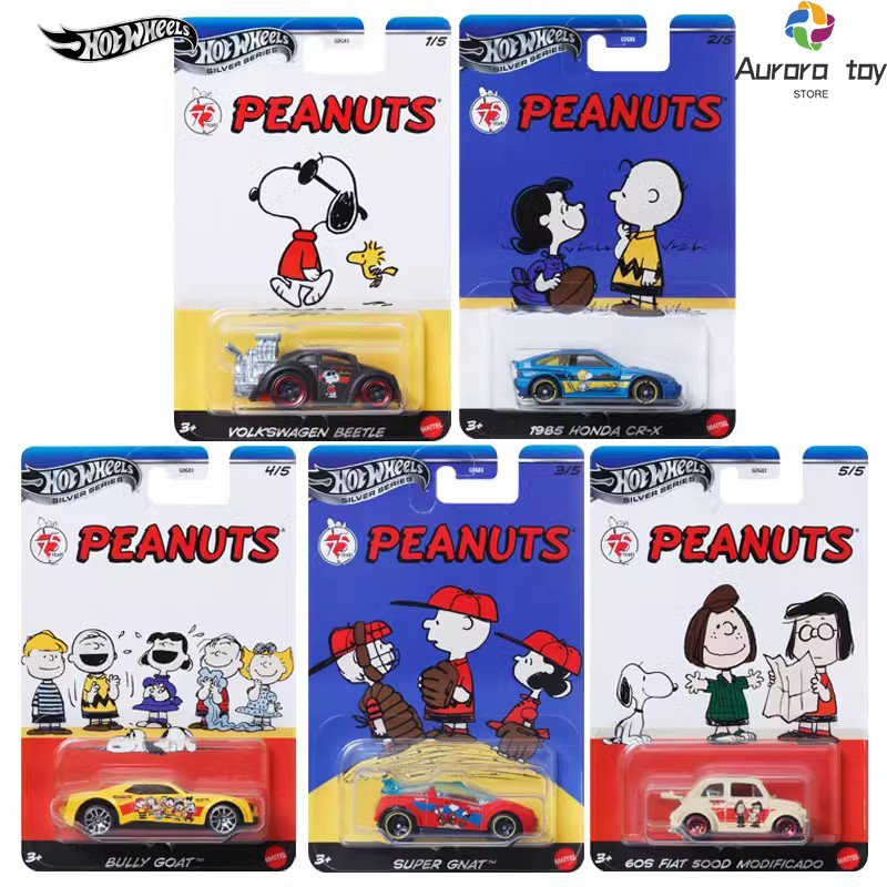Mattel Toy Hot Wheels - 1/64 Hot Wheels Auto Model Snoopy