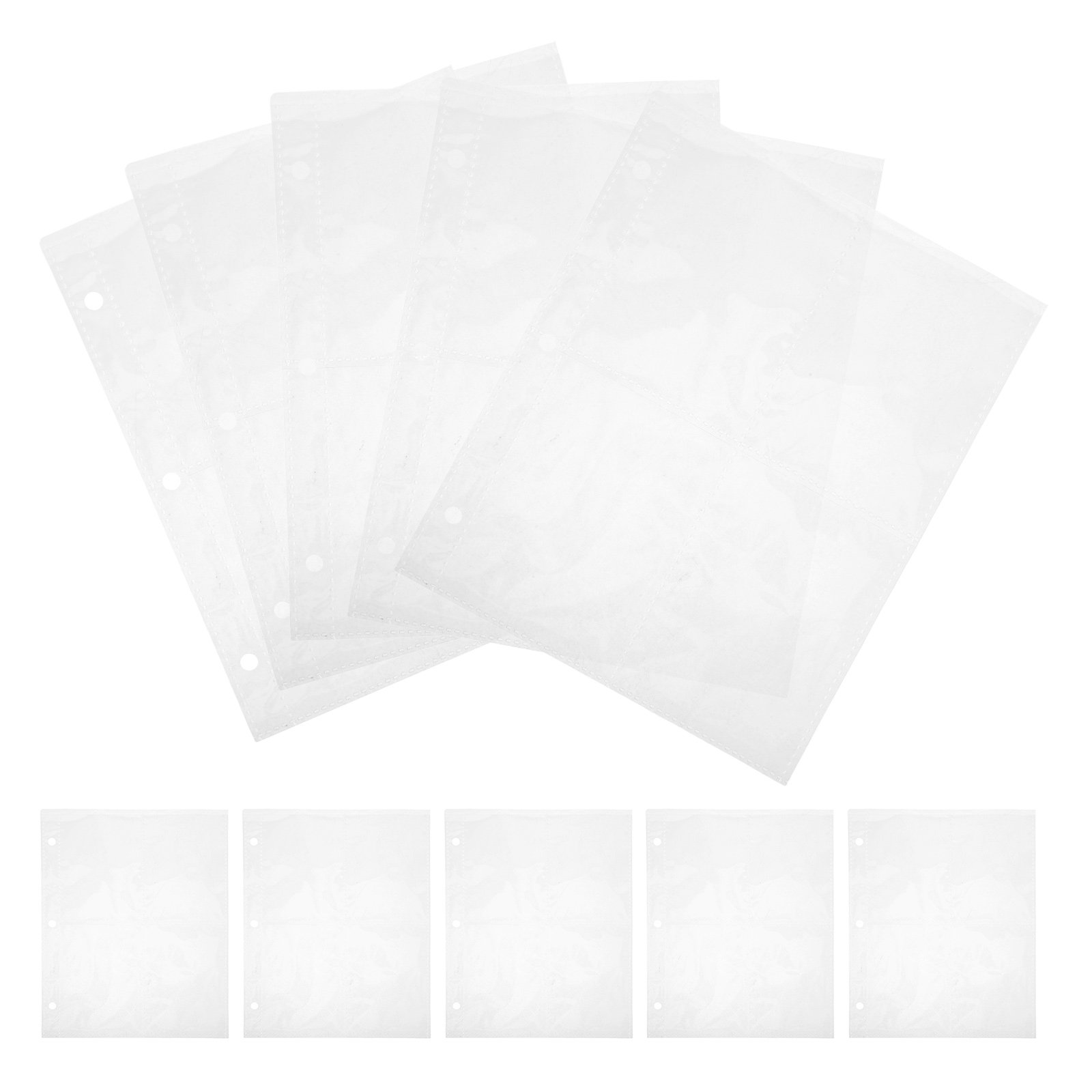 Trading Card Binder - 10 stuks vulling voor kaarten, transparante