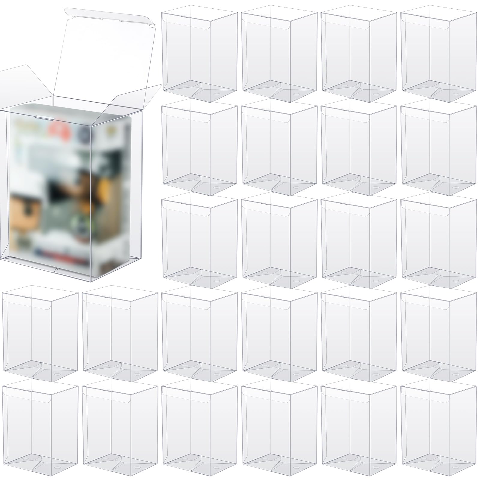 Funko Pop Protector - Transparante displaykast compatibel met 4 inch