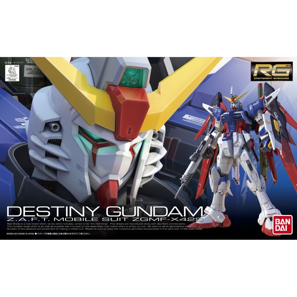 Bandai Model Gundam Rg - Bandai Originele Rg 11 1/144 Gundam