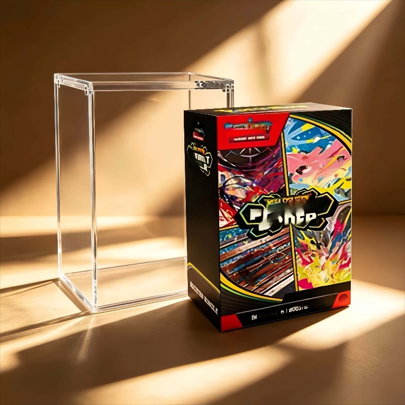 Funko Pop Protector - Transparante acryl displaykast voor Pokémon boosterpacks,