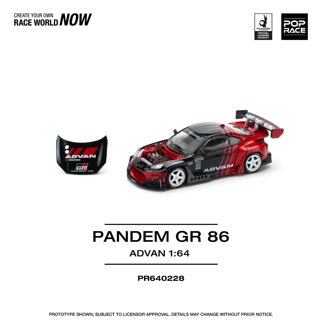 POP Race 1:64 Pandem GR86 ZN8  - Die Cast Car 1 64 recensie en prijs