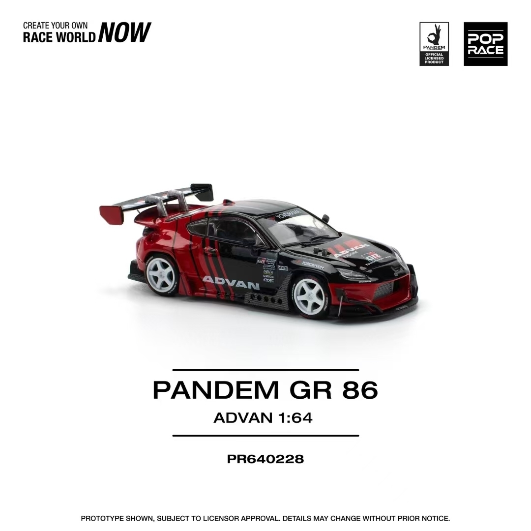 POP Race 1:64 Pandem GR86 ZN8  - Die Cast Car 1 64 recensie en prijs