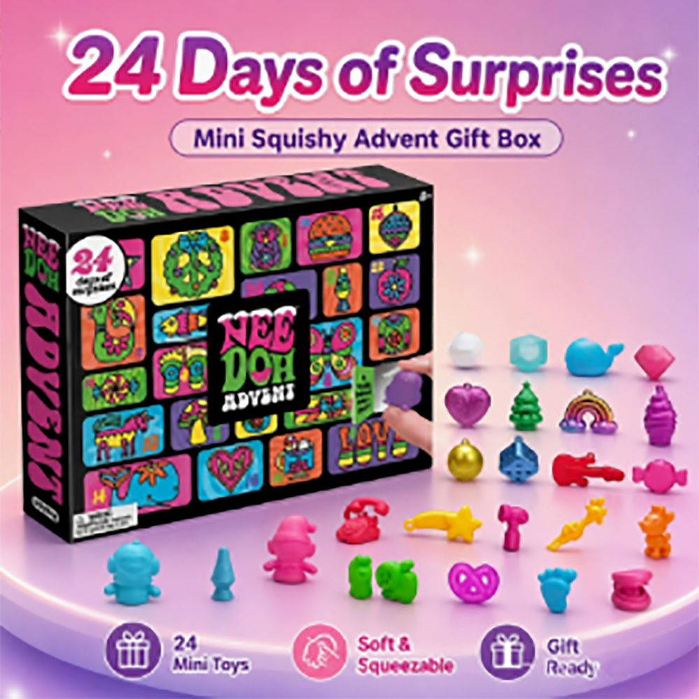 Needoh Adventskalender 24 Dage - Mystery Box Blind Bag recensie en prijs