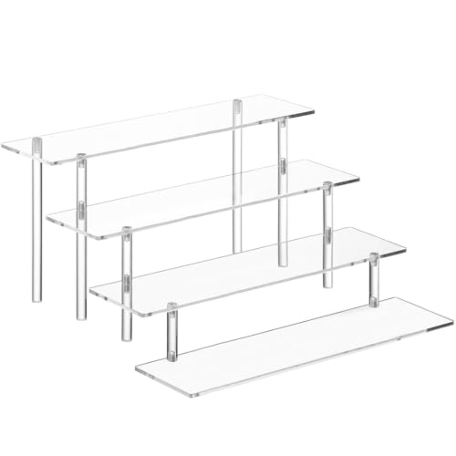 4-laags acryl parfum-organizer - Display Risers Set recensie en prijs