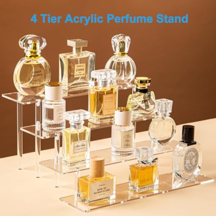 4-laags acryl parfum-organizer - Display Risers Set recensie en prijs