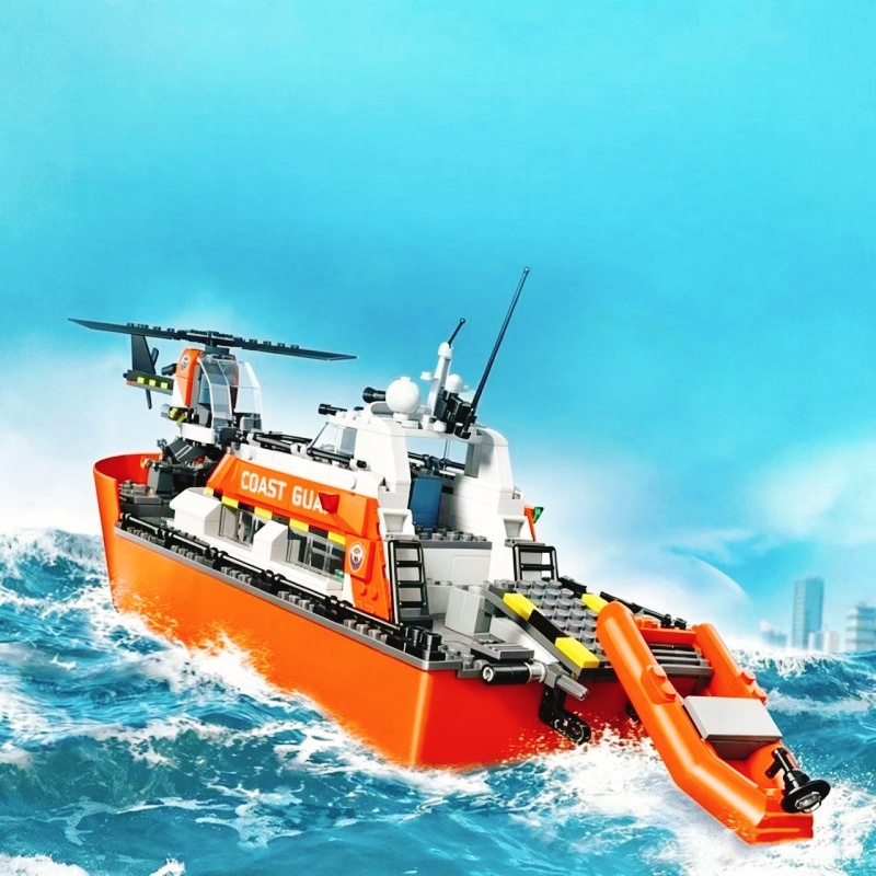 742PCS Reddingsboot Helikopter - Lego Set City recensie en prijs