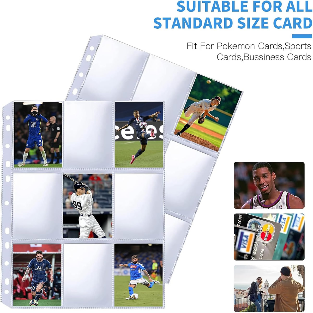 50 stuks 9-vakjes kaarthouders - Trading Card Binder recensie en prijs