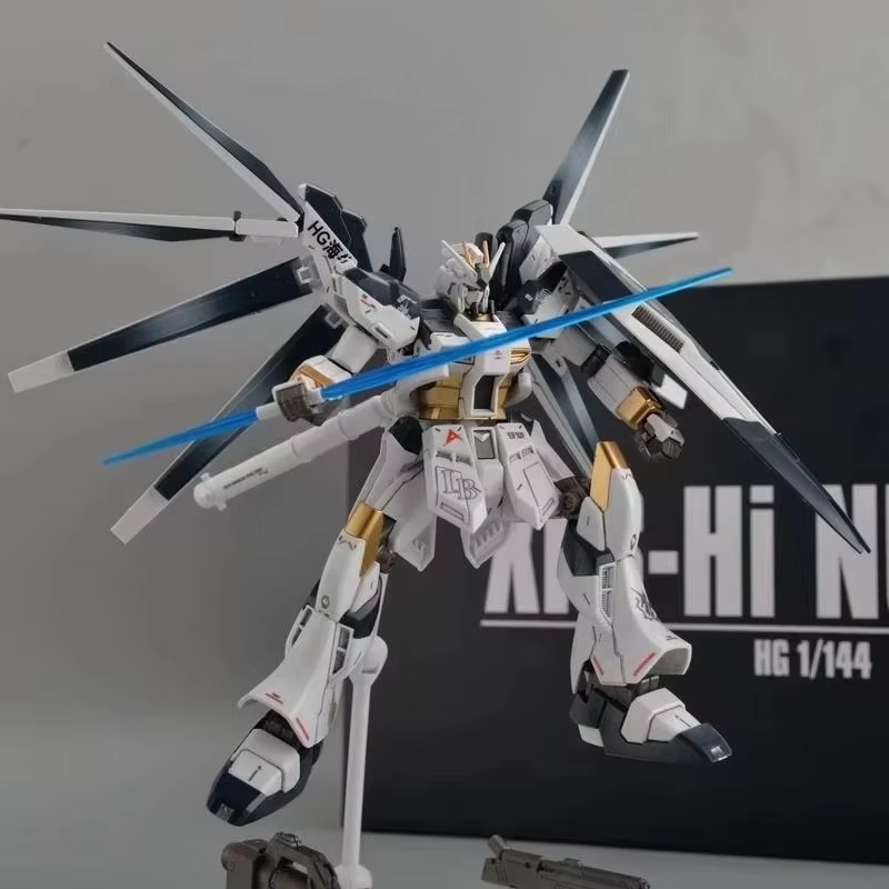 Hi-ν Hi Nu GPB Kleur HG 1/144  - Bandai Model Gundam Hg recensie en prijs