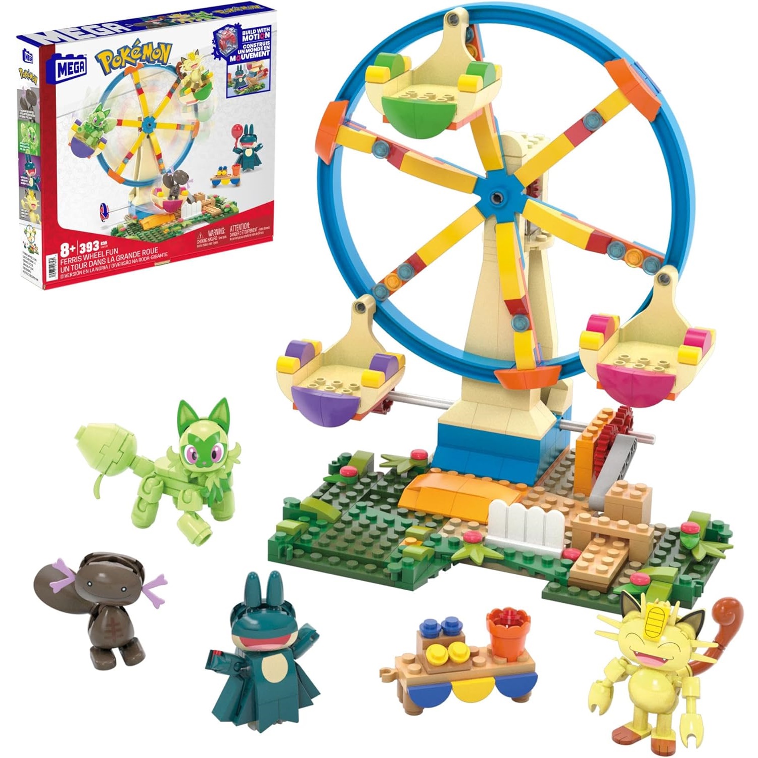 MEGA Pokémon Fun on the Ferris - Lego Set Technic recensie en prijs